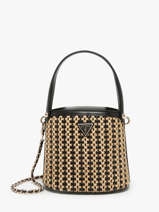 Handtassen Atalia Raphia Guess Zwart atalia WG964703