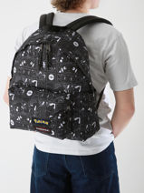 Rugzak 1 Compartiment Met 14" Laptopvak Eastpak Zwart eastpak x pokemon A5BG4POK-vue-porte