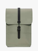 Rugzak 1 Compartiment Met 13" Laptopvak Rains Groen city 13020