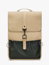 Rugzak 1 Compartiment Met 13" Laptopvak Rains Beige city 14280