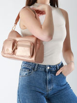 Schoudertas City Lulu castagnette Roze city YASIN-vue-porte