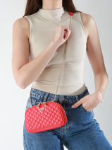 Cross Body Tas Eco Rianee Guess Rood eco rianee QG954174-vue-porte