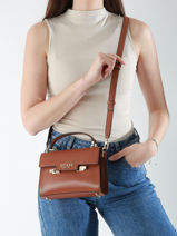 Cross Body Tas Eco Aldith Guess Bruin eco aldith VG964178-vue-porte