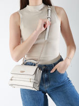 Cross Body Tas Zarela Guess Wit zarela PD963020-vue-porte
