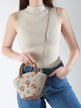 Handtassen Beauvoir Guess Bruin beauvoir WE952875-vue-porte