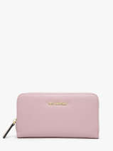 Portefeuille Ted lapidus Roze jara TLMQ1501