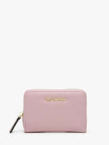 Portefeuille Ted lapidus Roze jara TLMQ1503