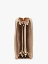 Portefeuille Ted lapidus Beige jara TLMQ1501-vue-porte