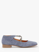 Ballerinas Anima Uit Leder Mam'zelle Blauw women CSGAN25