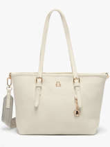 Schoudertas Zip Lulu castagnette Beige zip WILFRIED