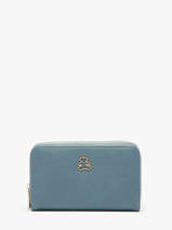 Portefeuille Lulu castagnette Blauw zip CAROL105