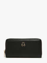 Portefeuille Lulu castagnette Zwart zip CHRYS103