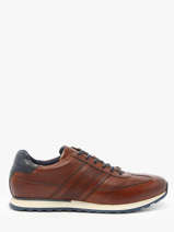 Sneakers Ivar Uit Leder Bugatti Bruin men 331ARX01