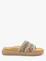 Slippers Gabor Zilver women 82-vue-porte