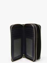 Portefeuille Valentino Blauw rised re VPS8P947-vue-porte