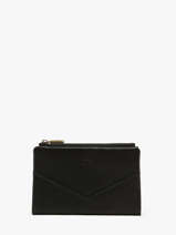 Portefeuille Leder Mila louise Zwart vintage 3760CX