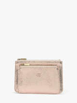 Portemonnee Leder Mila louise Roze vintage 23690RX