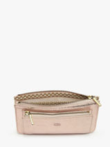Portemonnee Leder Mila louise Roze vintage 23690RX-vue-porte