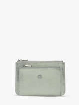 Portemonnee Leder Mila louise Blauw vintage 23690RX
