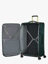 Soepele Reiskoffer Respark Samsonite Groen respark KJ3007-vue-porte