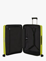 Harde Reiskoffer Upscape Samsonite Geel upscape KJ1003-vue-porte