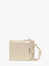 Portemonnee Met Kaarthouder Miniprix Goud slim 78SM2679