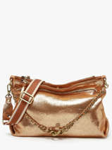Cross Body Tas Vintage Leder Mila louise Bruin vintage 3822RX