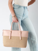 Handtas Capri Milano Roze capri CP23111-vue-porte