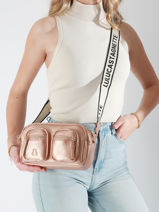 Cross Body Tas City Lulu castagnette Roze city - 0000YANN-vue-porte