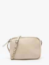 Cross Body Tas Leather Leder Biba Beige leather BET8L
