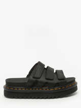 Sandalen Raine Uit Leder Dr martens Zwart women 40522001
