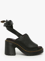 Sandalen Met Hak Millee Strap Uit Leder Dr martens Zwart women 40514001