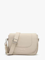 Cross Body Tas Ponant Leder Nathan baume Beige regate 10