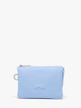 Portemonnee 2 Compartimenten Leder Nathan baume Blauw original n 302N