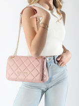 Cross Body Tas Ocarina Valentino Roze ocarina VBS3K02R-vue-porte