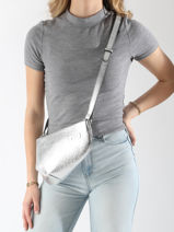Cross Body Tas N City Leder Nathan baume Zilver n city R-vue-porte
