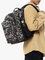 Rugzak Morius 2 Compartimenten Eastpak Grijs pbg authentic PBGK40F-vue-porte