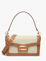 Schoudertas Angele Lancel Bruin angele A13378