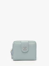 Portemonnee Met Kaarthouder Miniprix Blauw grained 78COK867