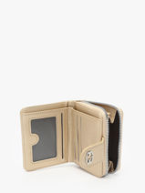 Portemonnee Met Kaarthouder Miniprix Goud grained 78COK867-vue-porte