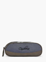 Pennenzak 2 Compartimenten Cameleon Grijs vintage urban PBVBTROU