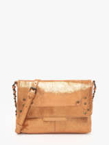 Cross Body Tas Felizia Leder Pieces Oranje felizia 17116820