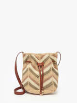 Cross Body Tas Cabas Jute Vanessa bruno Veelkleurig cabas 37V40769