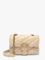 Cross Body Tas Love Bag Puff Pinko Beige love bag puff A0F2