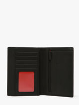 Portefeuille Leder Serge blanco Zwart austin AST21121-vue-porte