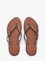 Teenslippers Havaianas Bruin women 4149584F
