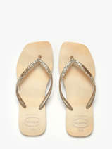 Teenslippers Havaianas Goud women 4149417F