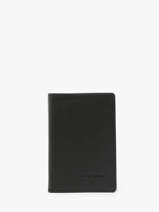 Kaarthouder Leder Hexagona Zwart confort 461007R