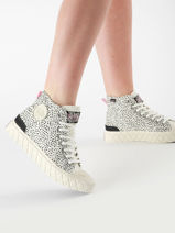 Sneakers Palla Ace Mid Fest Palladium Beige women 79121267-vue-porte