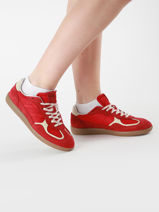 Sneakers Tb.490 Rife Uit Leder Alohas Rood women 10071001-vue-porte